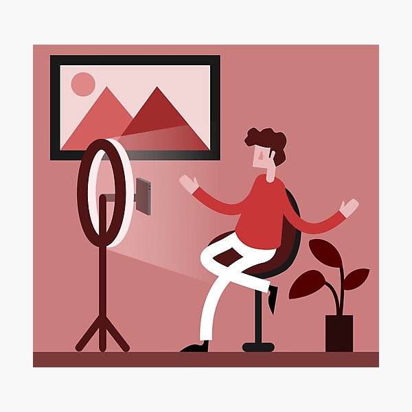 Item preview, The Influencer Poster designed and sold by CyclopsDesigns.