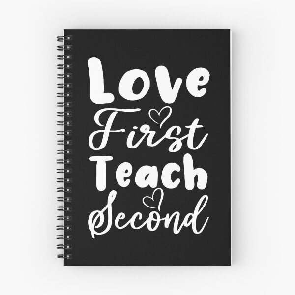 Item preview, Love First Teach Second designed and sold by Artnight.