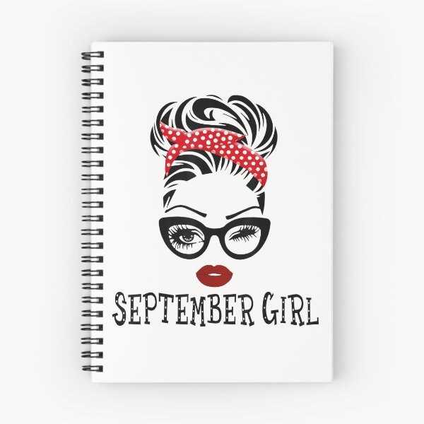 Item preview, September Girl Woman Face Wink Eyes designed and sold by aloha project.