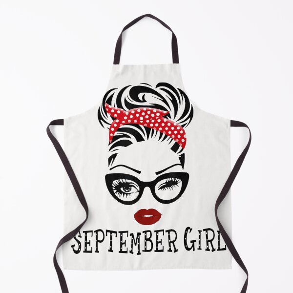 Item preview, September Girl Woman Face Wink Eyes designed and sold by aloha project.