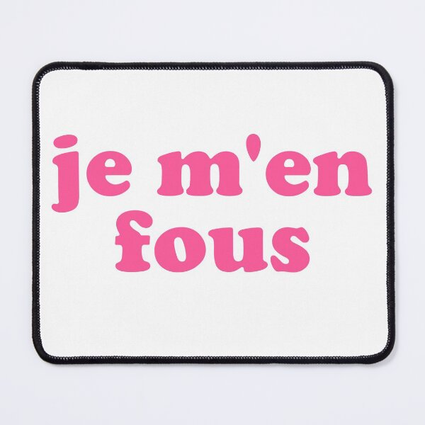 Item preview, Je M'en Fous designed and sold by kapotka.