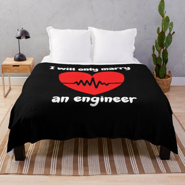 Item preview, I will marry only an engineer designed and sold by CecileMJ.
