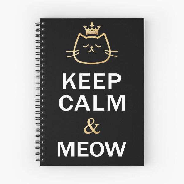 Item preview, Keep Calm And Meow designed and sold by BonsaidoPoh.