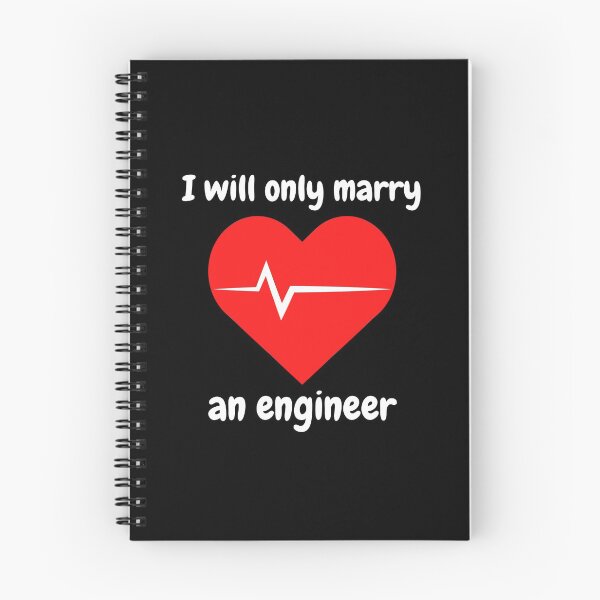 Item preview, I will marry only an engineer designed and sold by CecileMJ.