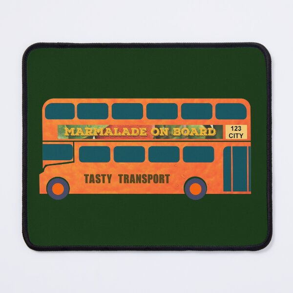 Item preview, Marmalade on board London bus advert fan lover designed and sold by SolidEarthArt.