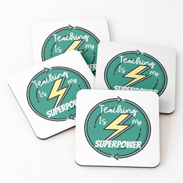 Item preview, Teaching Is My Superpower designed and sold by ThinkAndReflect.