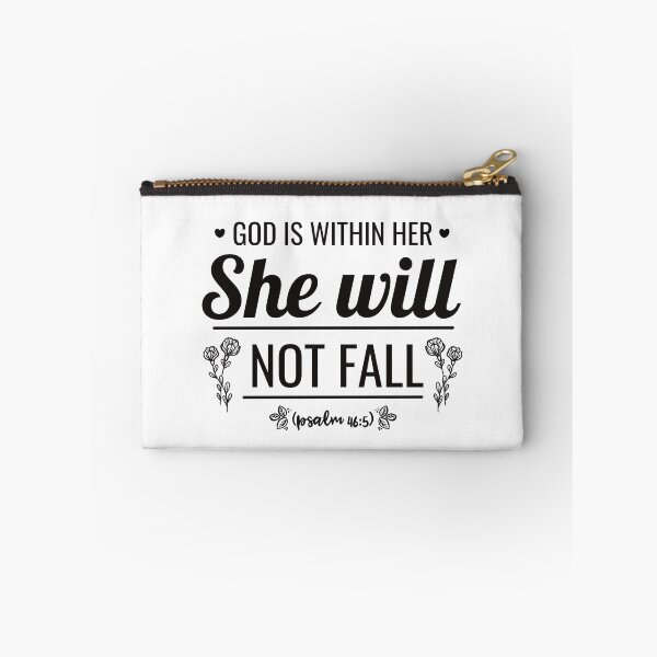 Item preview, God is within her, she will not fall. Psalm, Bible designed and sold by KlaraMacinka.