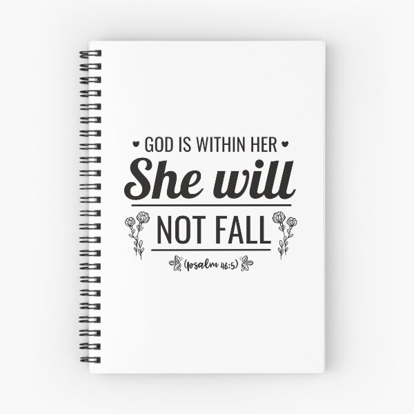 Item preview, God is within her, she will not fall. Psalm, Bible designed and sold by KlaraMacinka.