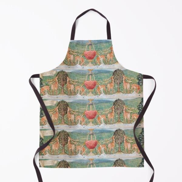 Item preview, Deer by a Fountain (1888) by Sir Edward Burne–Jones. designed and sold by BeardedTree.