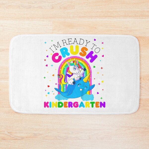 Item preview, I'm Ready to Crush Kindergarten Unicorn Back to School  designed and sold by sharpbell.