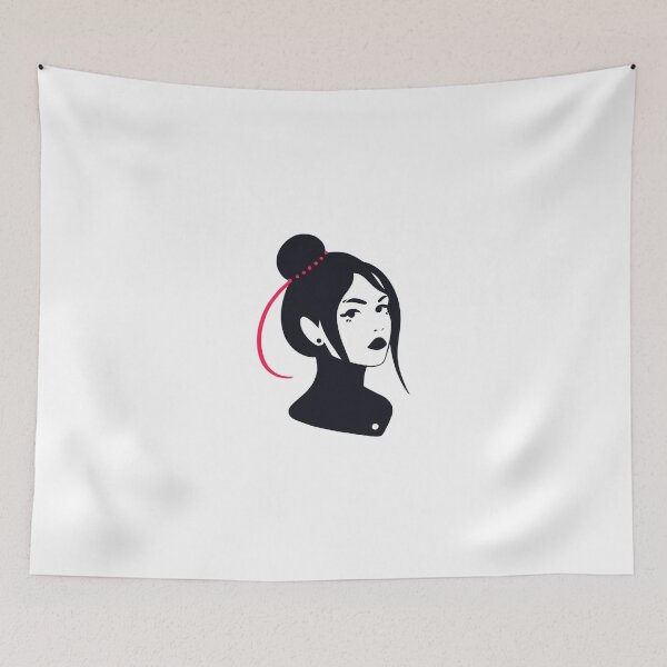 Item preview, Goth girl portrait designed and sold by Bianca Brownish.