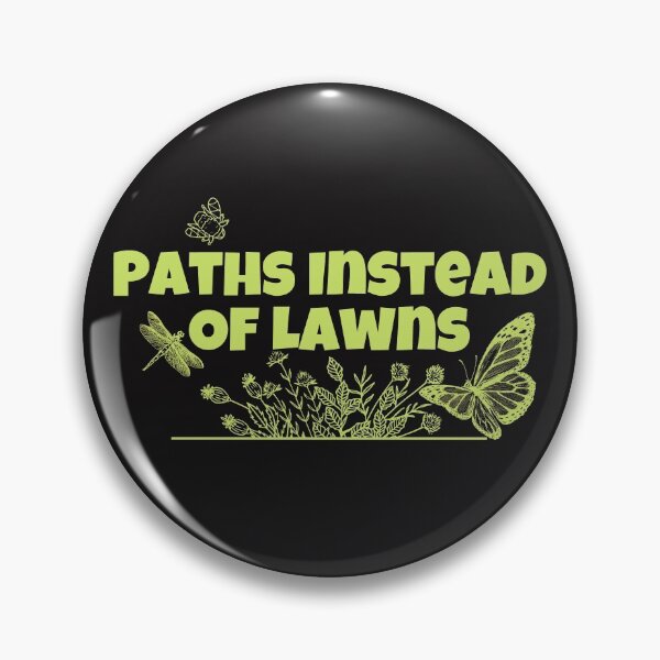 Item preview, Paths Instead Of Lawns Native Pollinator Gardens Design designed and sold by EarthArtDesigns.