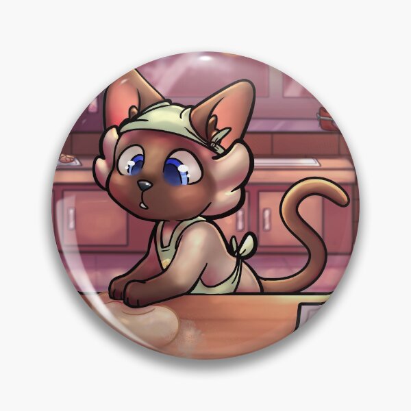 Item preview, Cat kneading bread dough designed and sold by OrangeRamphasto.