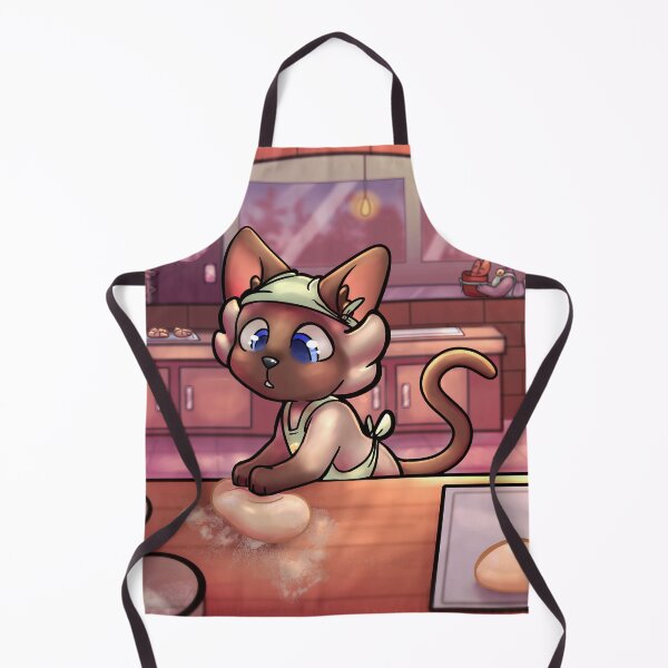 Item preview, Cat kneading bread dough designed and sold by OrangeRamphasto.