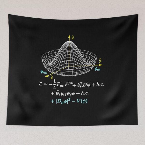 Item preview, Theoretical Physics Equations - Standard Model Higgs Boson Lagrangian Particle Physics designed and sold by Yula Tees.