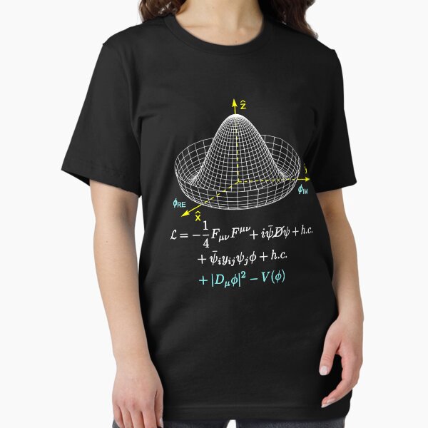 Item preview, Theoretical Physics Equations - Standard Model Higgs Boson Lagrangian Particle Physics designed and sold by Yula Tees.