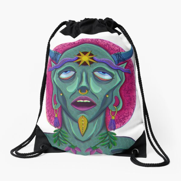 Freedom of the Mind Drawstring Bag