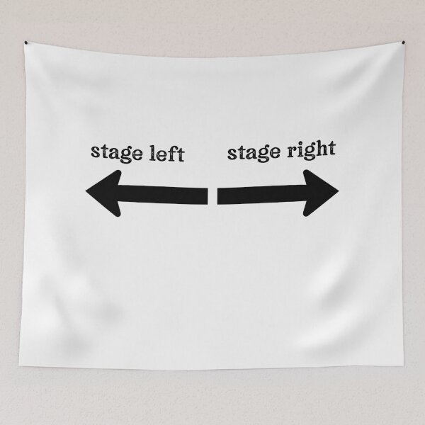 Item preview, Stage Left Stage Right ~ Theater Quote  designed and sold by TeesYouWant.