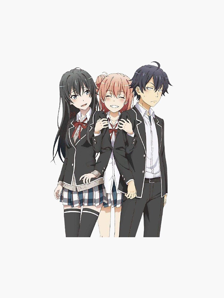 "Oregairu sticker" Sticker for Sale by tsukikoz | Redbubble