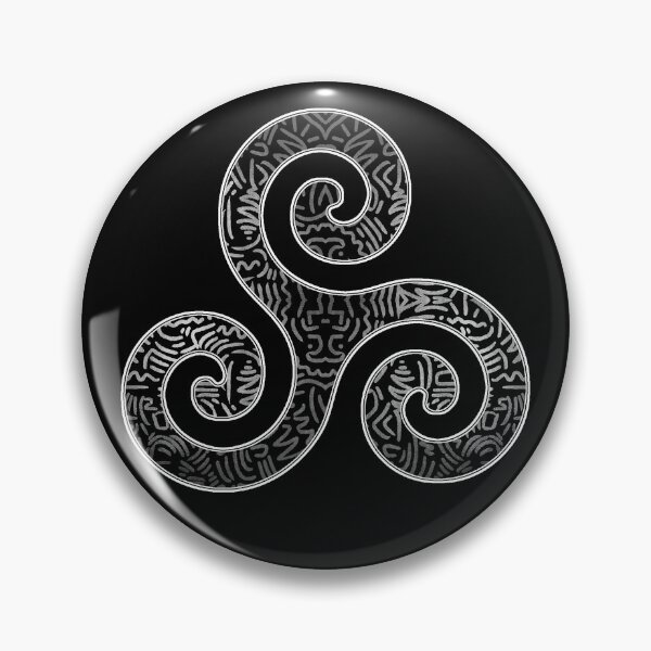 Item preview, triskele | irish scottish celtic ancient ireland neolithic viking history wicca wiccan witch tattoo designed and sold by politeillusts.