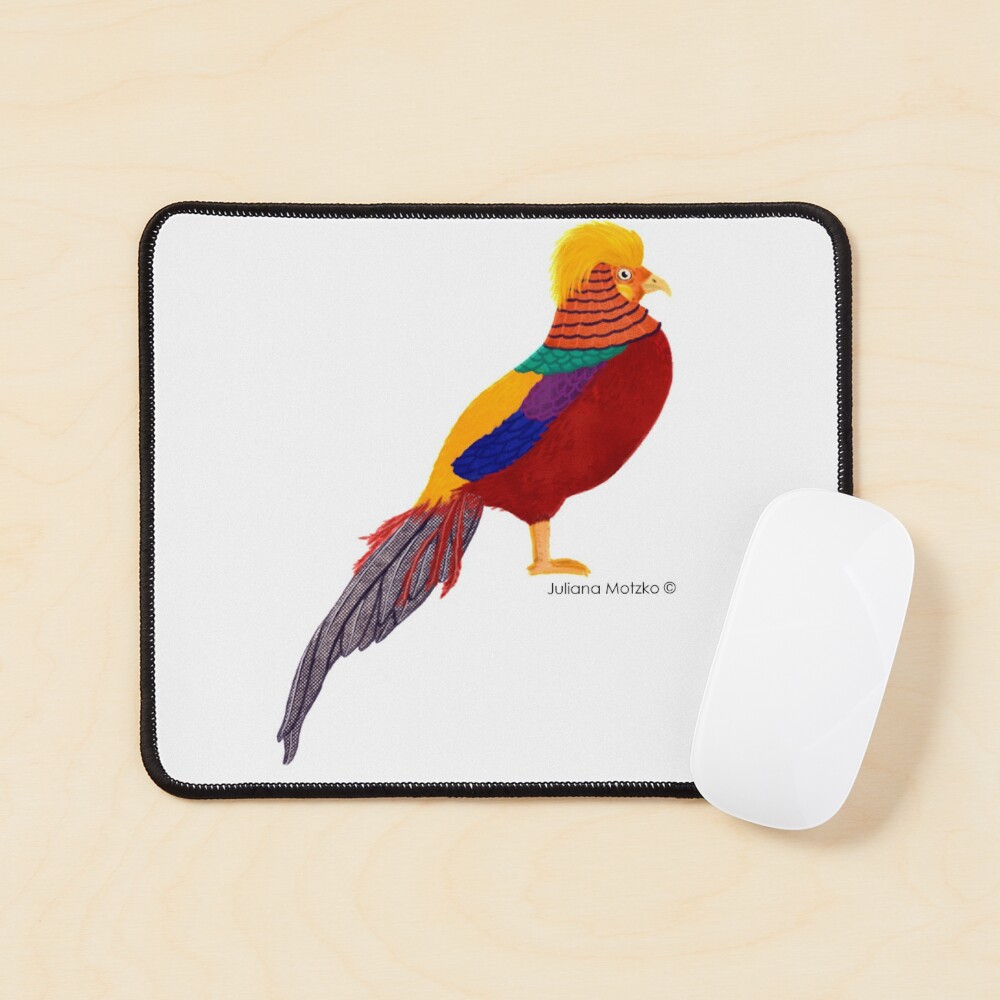 Golden Pheasant Mouse Pad