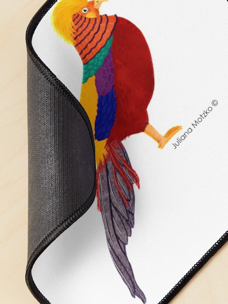 Alternate view of Golden Pheasant Mouse Pad