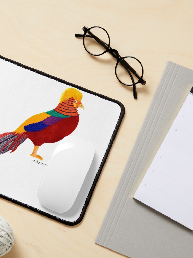 Alternate view of Golden Pheasant Mouse Pad