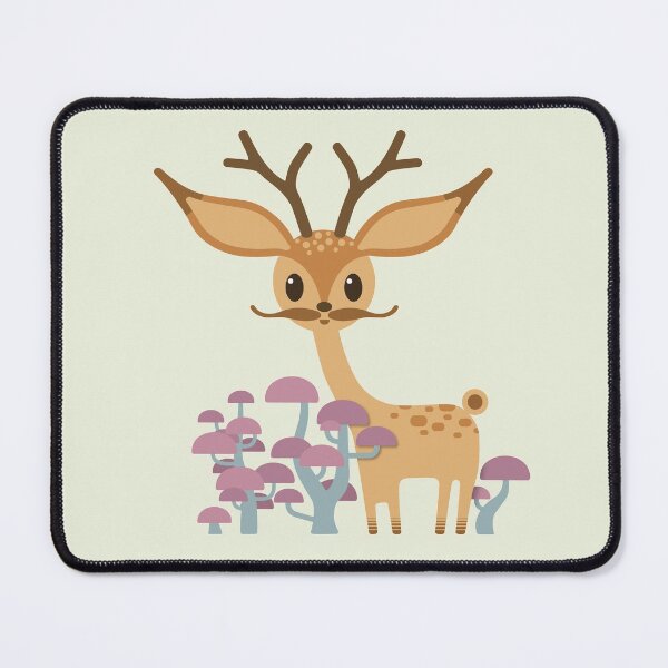 Item preview, Deer & Shrubbery designed and sold by MarshlandOracle.