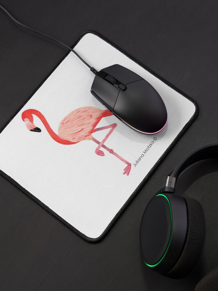 Alternate view of Flamingo Mouse Pad