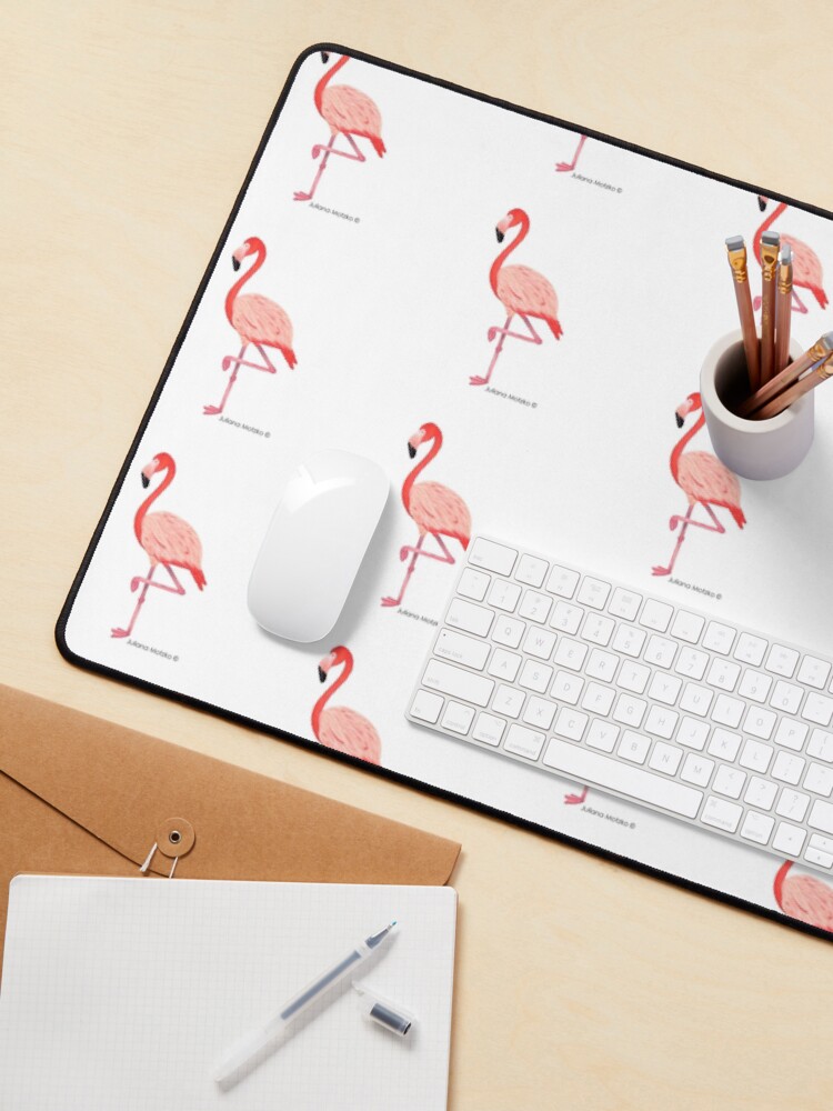 Alternate view of Flamingo Mouse Pad