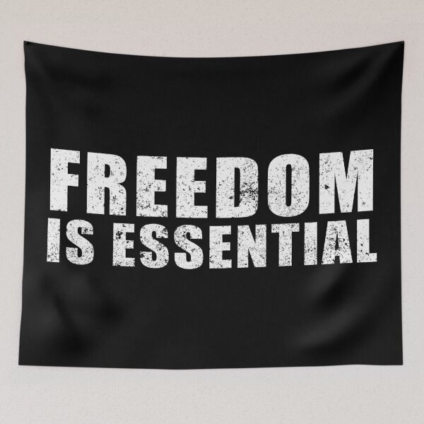 Item preview, Freedom is Essential, Liberty designed and sold by ArtOfRebellion.