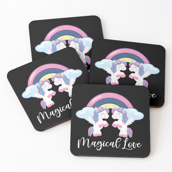 Item preview, Magical Love - Unicorn designed and sold by cruzzcreation.