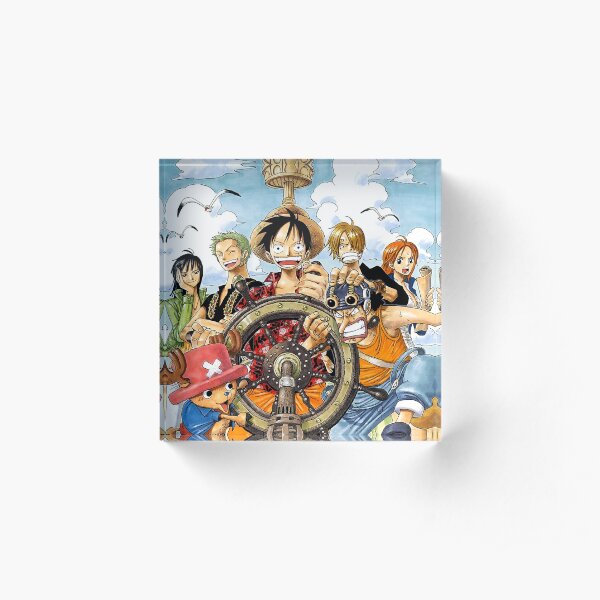 adventure pirates anime legend art Acrylic Block