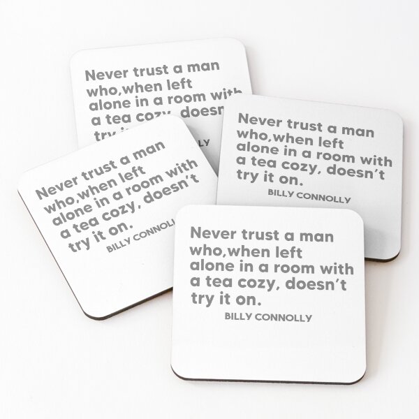Item preview, Billy Connolly Quote designed and sold by Heddar Badreddine.