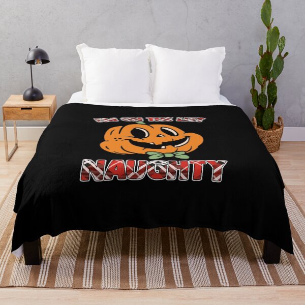 Item preview, Pumpkins With Faces I'm On The List Naughty Pumpkin Patch designed and sold by Nessshirts.