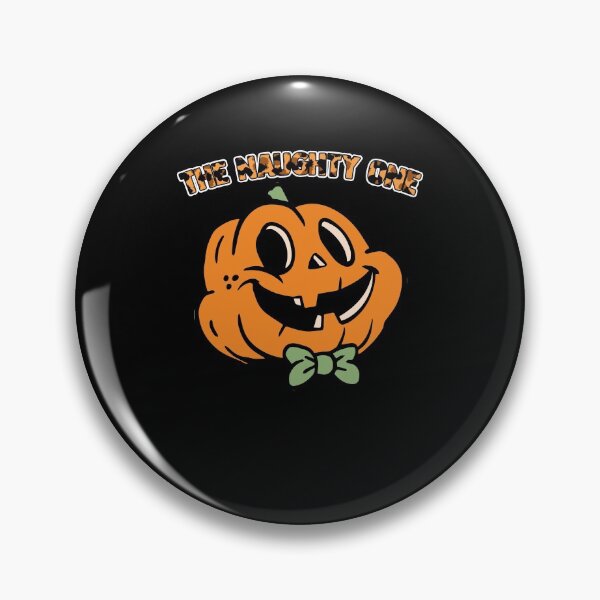 Item preview, The Naughty One Halloween Season Pumpkins With Faces designed and sold by Nessshirts.