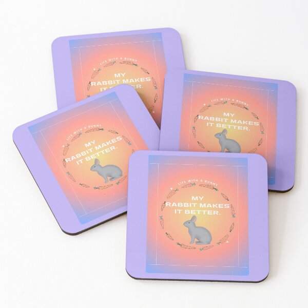 Item preview, Life With A Bunny - Rabbit.t designed and sold by Leslie Hasty.