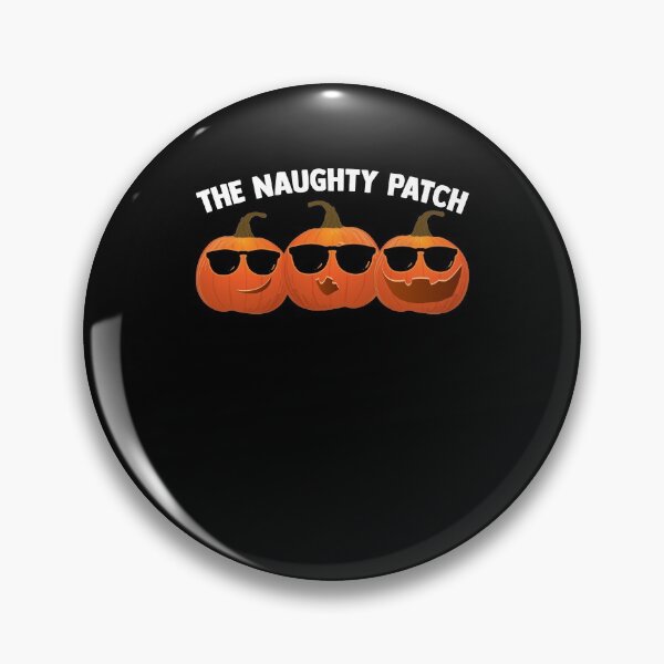 Item preview, The Naughty Patch Pumpkins With Faces Halloween Pumpkin designed and sold by Nessshirts.