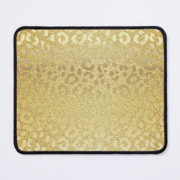 Item preview, Leopard Skin In Metallic Gold On Gold Glitter Background Graphic Design designed and sold by IZiets.