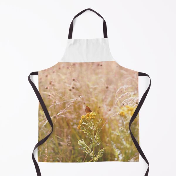 Item preview, Butterfly on a yellow flower in a pink field designed and sold by EdgyDesignForU.