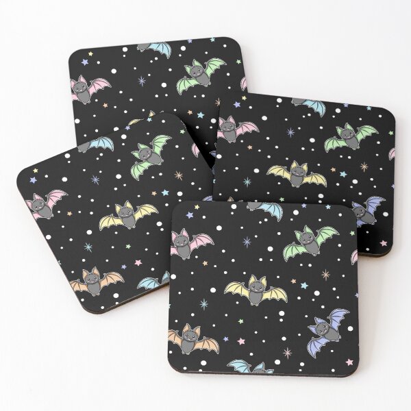 Item preview, Pastel Bats and stars designed and sold by Grimble Scribbs.