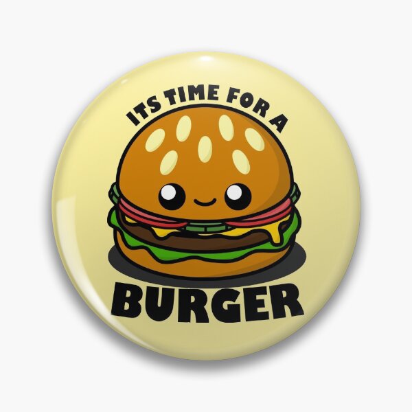 Item preview, Cute Cartoon Burger || Hamburger || Its time for a burger designed and sold by cookingwithten.