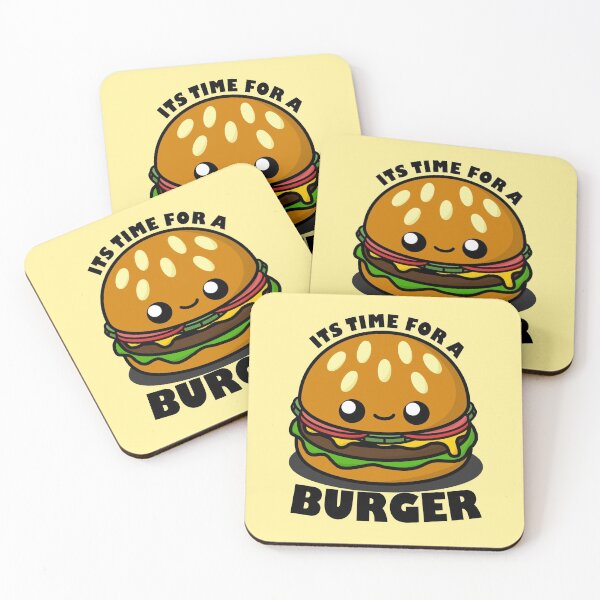 Item preview, Cute Cartoon Burger || Hamburger || Its time for a burger designed and sold by cookingwithten.