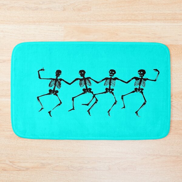 Item preview, Dancing skeletons designed and sold by Fitnessandyoga.