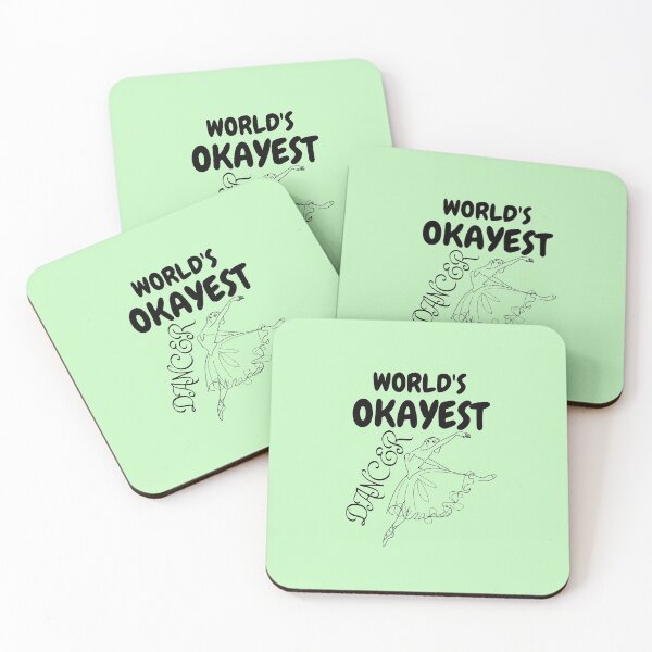 Item preview,   World's Okayest Dancer Funny T-shirt Gift For Dancers designed and sold by Harmonystore.