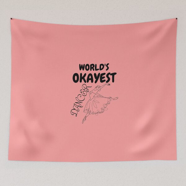 Item preview,   World's Okayest Dancer Funny T-shirt Gift For Dancers designed and sold by Harmonystore.