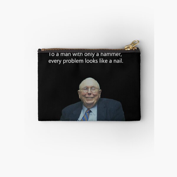 Item preview, Charlie Munger Quote: To a man with only a hammer, every problems looks like a nail designed and sold by dr-maro.