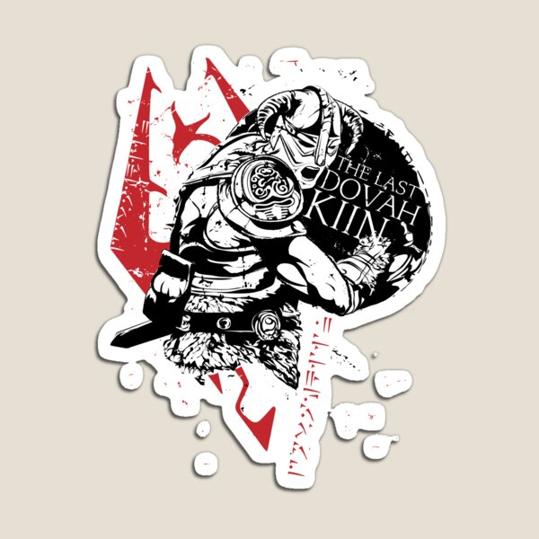 The Last Dovahkiin Magnet