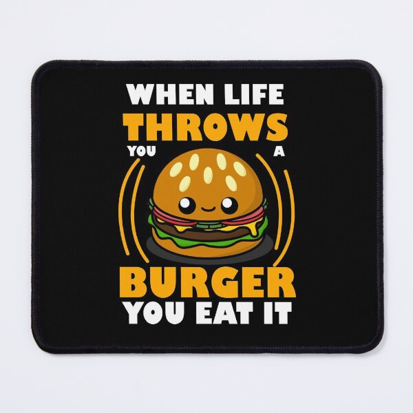 Item preview, Cute Cartoon Burger || Hamburger || When life throws you a burger, eat it designed and sold by cookingwithten.