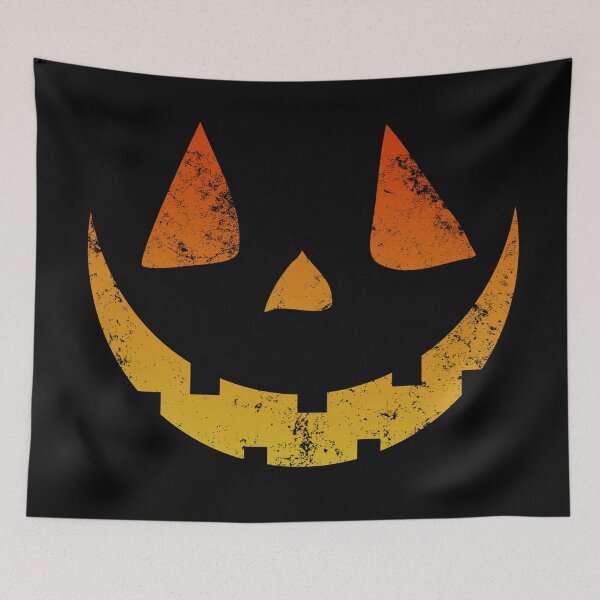 Item preview, Halloween Vintage Jack O Lantern Pumpkin Face Costume Distressed designed and sold by InkItStudio.